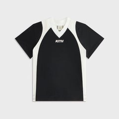 Kith Women Nicci II Paneled Mesh Tee - Black