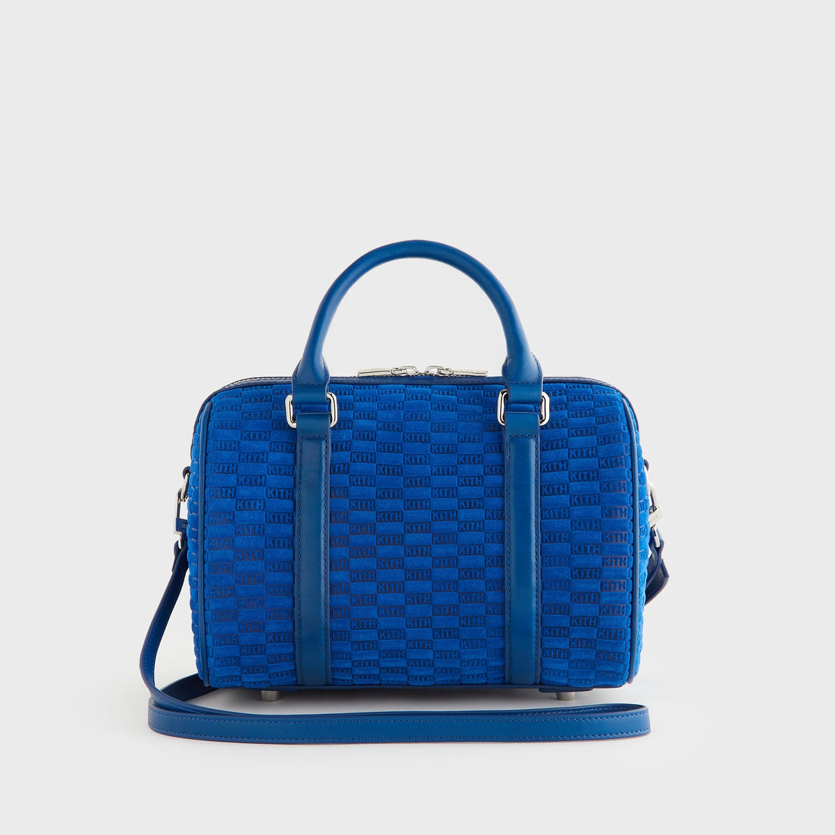Kith Women Suede Monogram Harlowe Bag - Lake