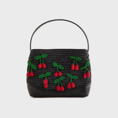Kith Women Cherry Raffia Mini Katie - Black