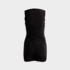 Norma Kamali Sleeveless Pickleball Mini Dress - Black
