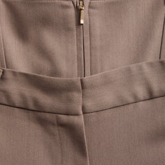 KNWLS Jett Cropped Culotte Trousers - Taupe