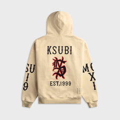 Ksubi Bolter Ekcess Hoodie - Ecru