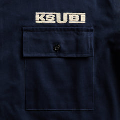 Ksubi Zoom Boiler Short Sleeve Shirt - Navy