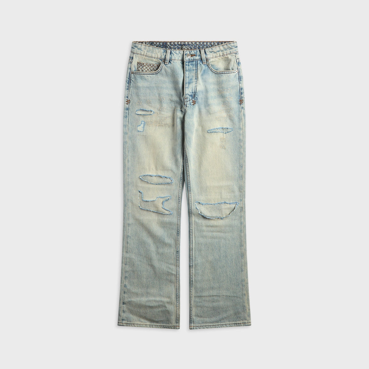 Ksubi Toro Seattle Jeans - Blue Repair