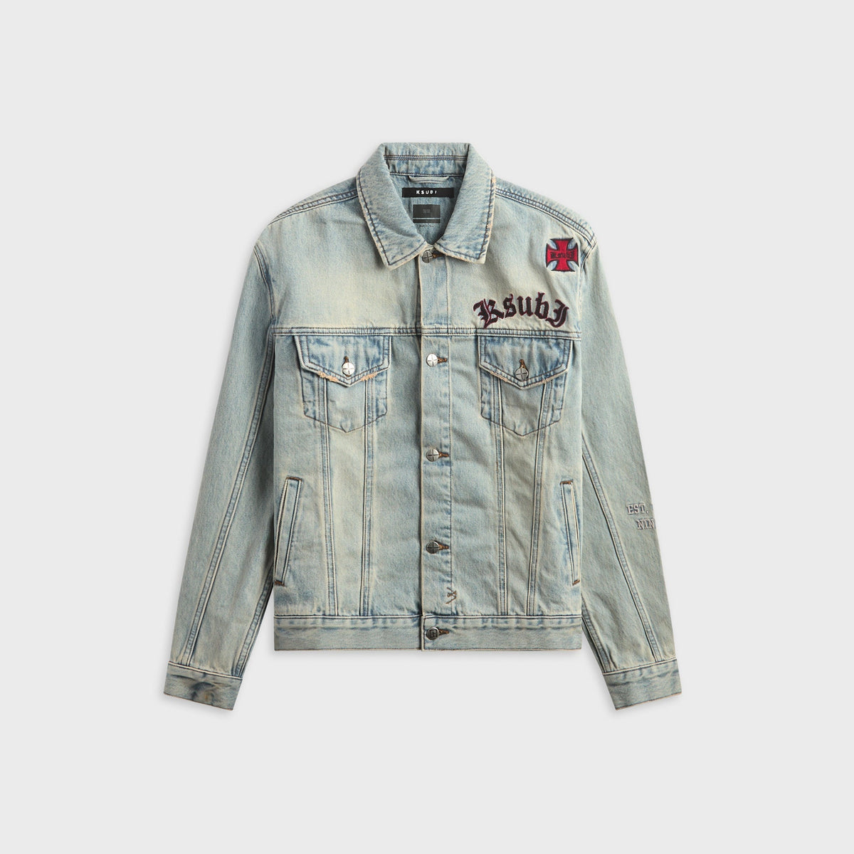 Ksubi Oh G Jacket Seattle - Blue