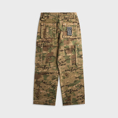 Ksubi Trooper Cargo Woodland Pant - Green