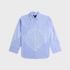 Ksubi Astra Long Sleeve Shirt - Bandana Blue