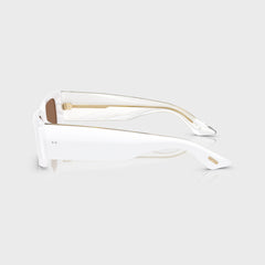 KHAITE x Oliver Peoples 1995C Sunglasses - White / Brown