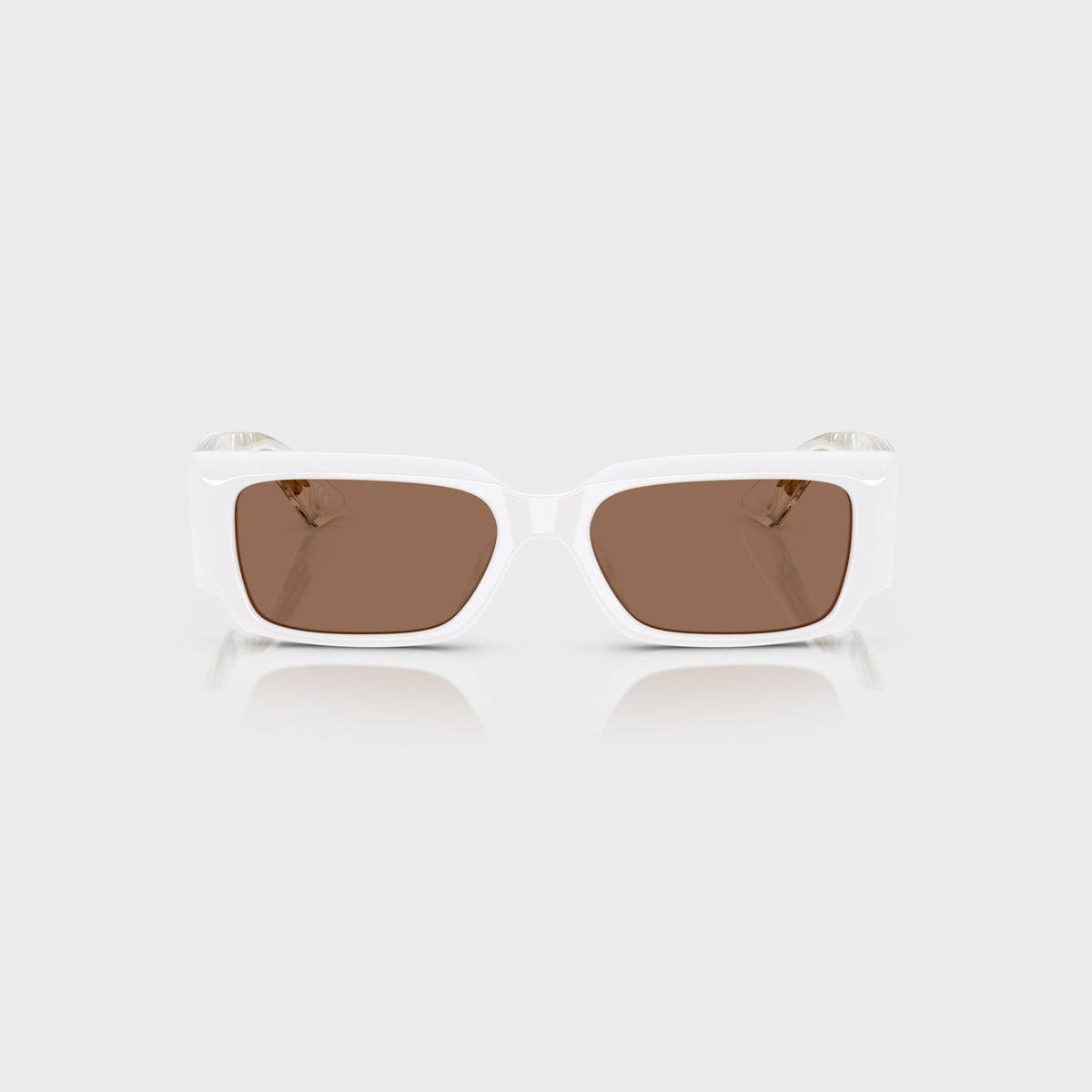 KHAITE x Oliver Peoples 1995C Sunglasses - White / Brown