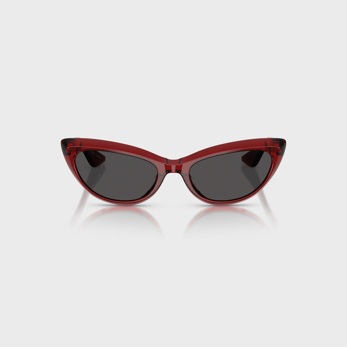KHAITE x Oliver Peoples 1963C Sunglasses - Dark Red / Grey