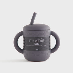 Kith Kids for Mushie Silicone Training Cup & Straw - Hurricane