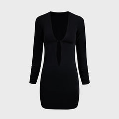 Netta Lea Mini Dress - Abyss