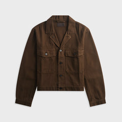 Lemaire Trucker Jacket - Cacao