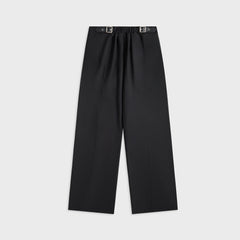 Loewe Belted Trousers - Black