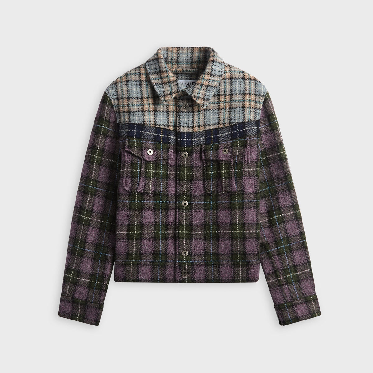 Loewe Trucker Jacket - Pink / Blue