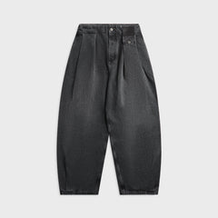 Loewe Pleated Jeans - Black