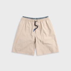Loewe Turn-Up Cotton Short - Beige