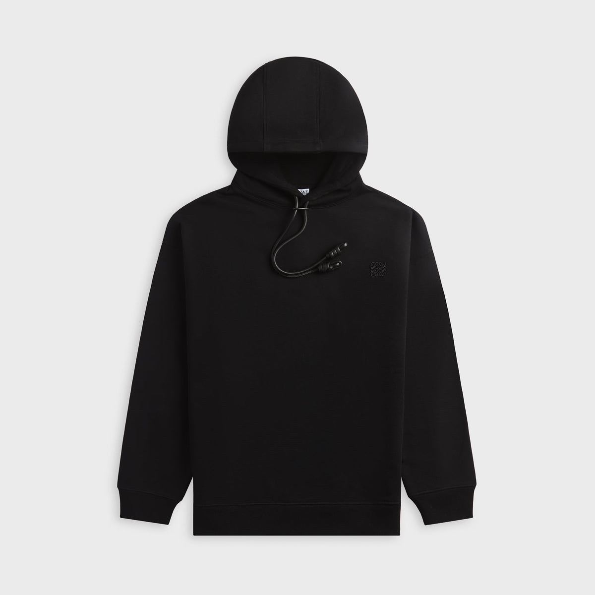 Loewe Relaxed Fit Hoodie - Black