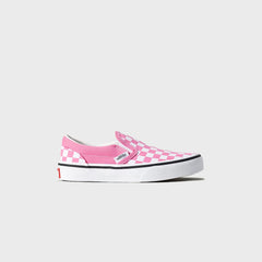 VANS PS Classic Slip-On Checkerboard Shoe - Checkerboard Fizz Pink