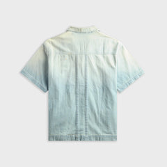 Coût De La Liberté Cedro Rigid Preshunk Denim Pleated Pocket Shirt - Buena Vista
