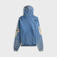 Coût De La Liberté Altamont Monkey Business Pull Over F. Terry Hoodie - Ozone Royal