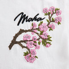 Maharishi 7352 Sakura Serenity Short Sleeve Tee - White