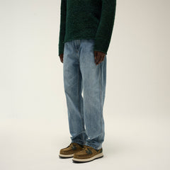 Kith Centre Straight Jeans - Dark Indigo