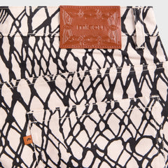 Miaou Boyfriend Pant - Lattice Print