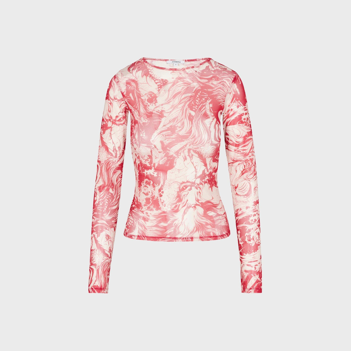 Miaou Long Sleeve Tee - Fable Print