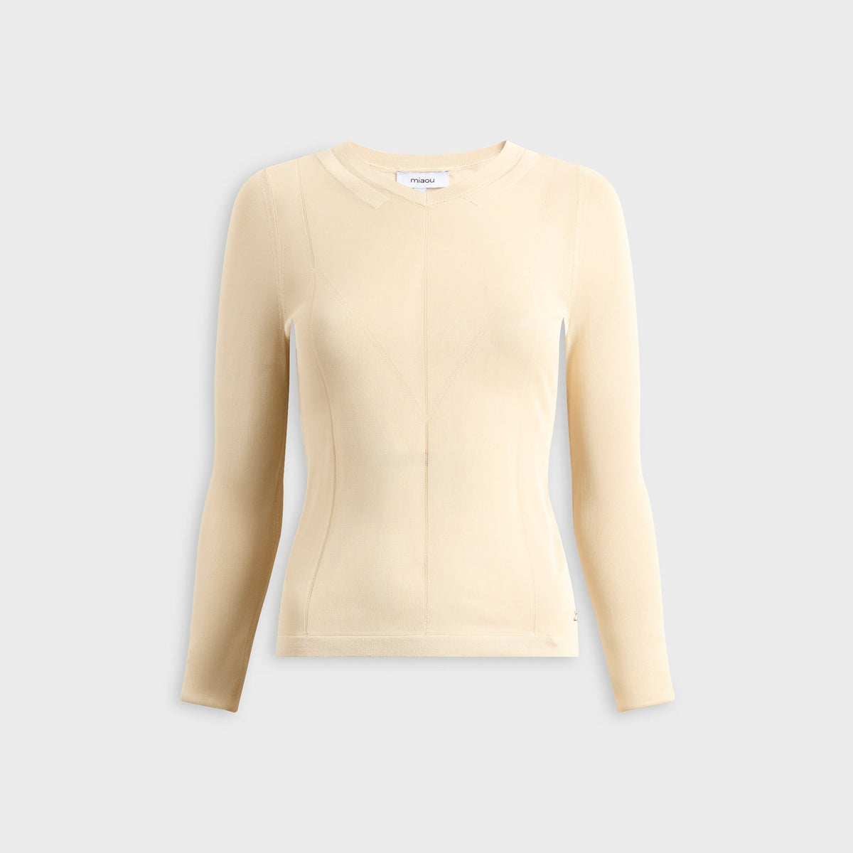 Miaou Moncia Top - Almond