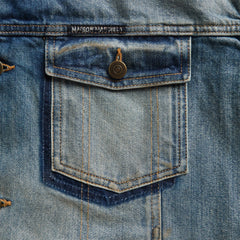 Maison Margiela Men's Denim Jacket - Washed Blue