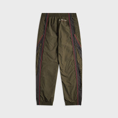 Martine Rose Layered Track Pant - Green / Dark Green