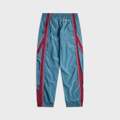 Martine Rose Panelled Track Pant - Blue Teal