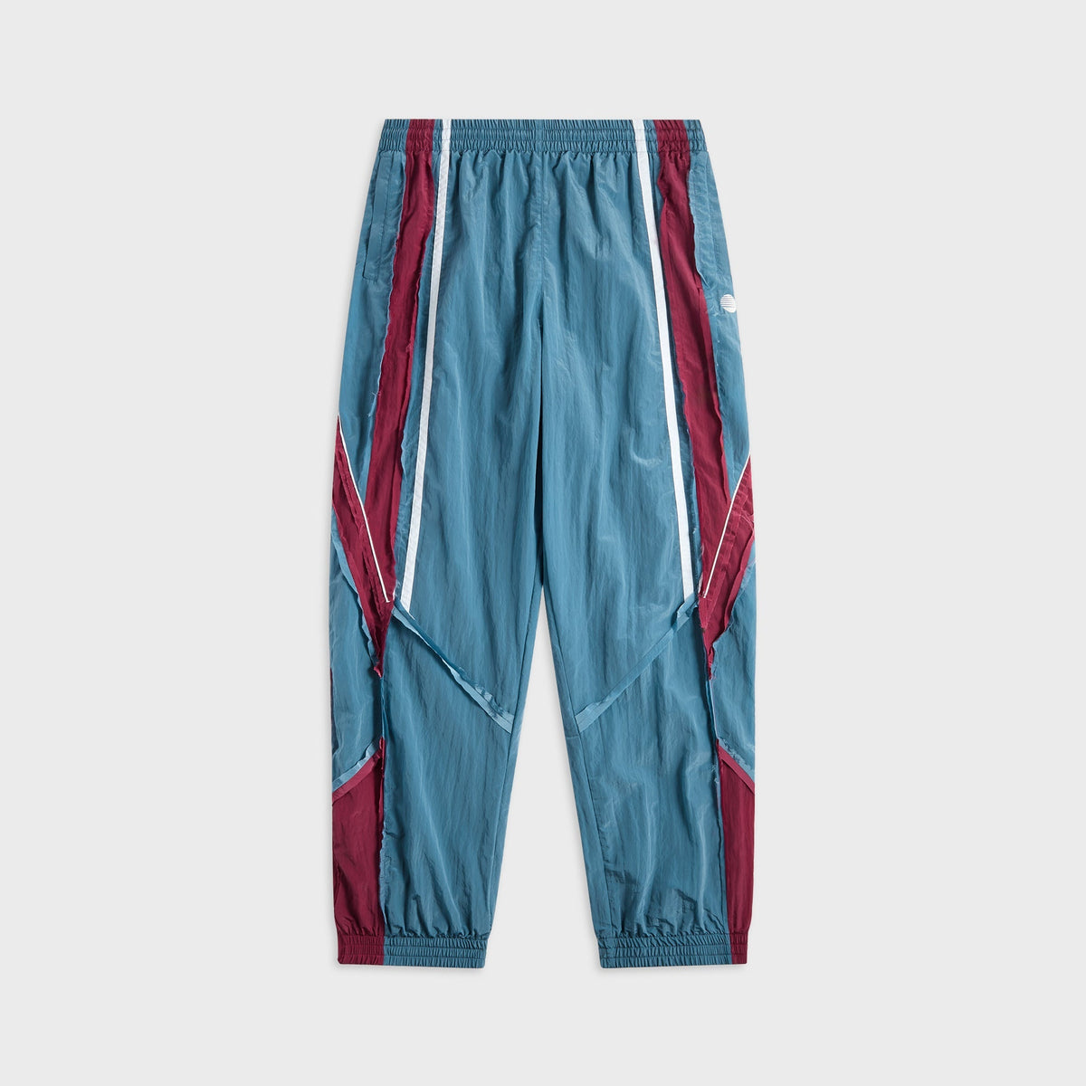 Martine Rose Panelled Track Pant - Blue Teal