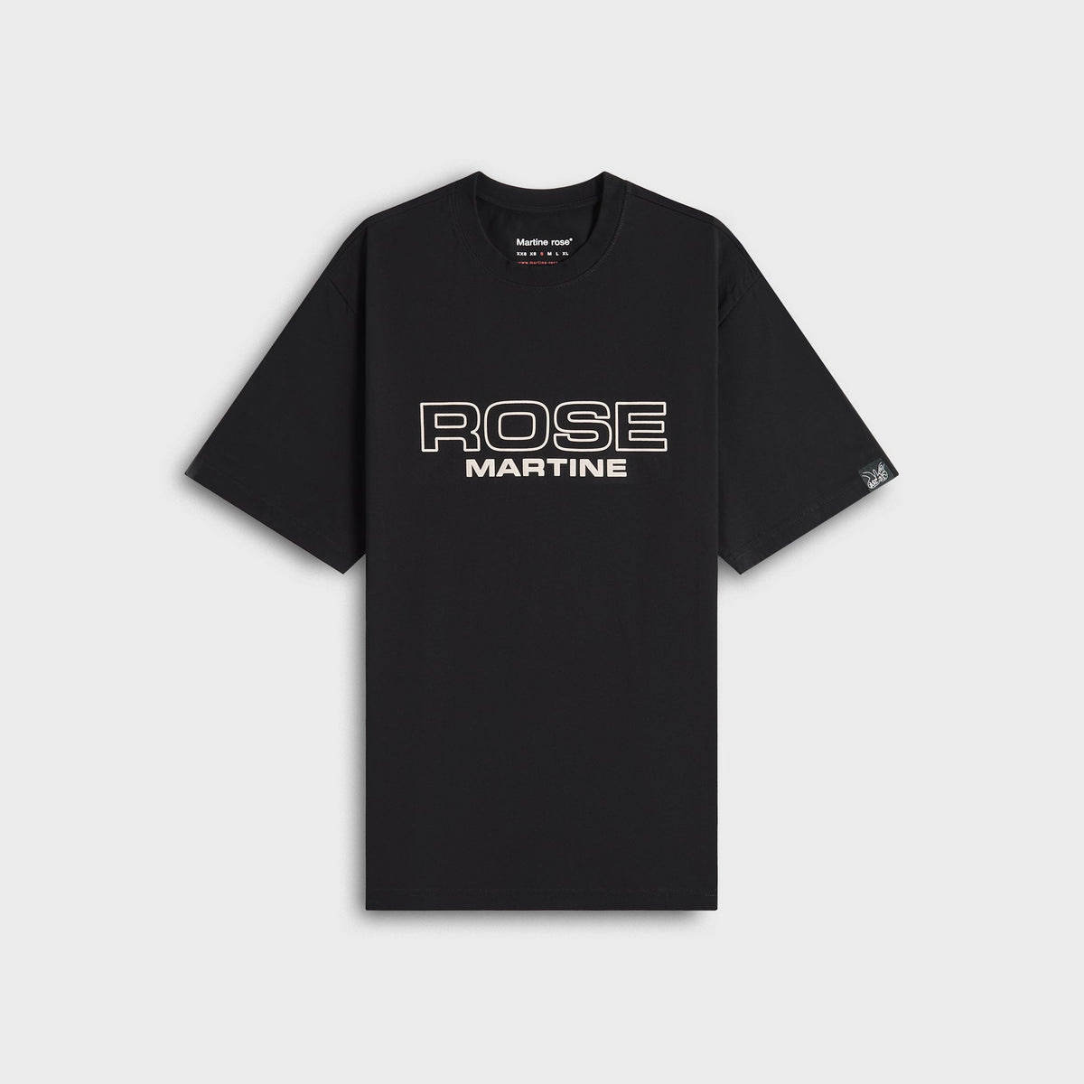 Martine Rose Classic Tee - Black Rose Martine
