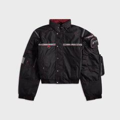 Martine Rose Bumbag Jacket - Black / Red