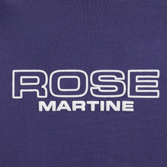 Martine Rose Oversized Panelled Tee - Purple Indigo