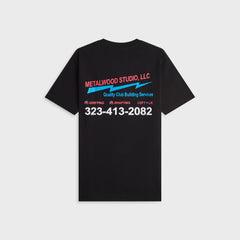 Metalwood Club Building Tee - Black