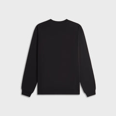 Metalwood Word Long Sleeve Tee - Black