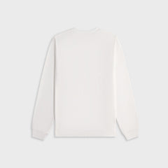Metalwood Word Long Sleeve Tee - White