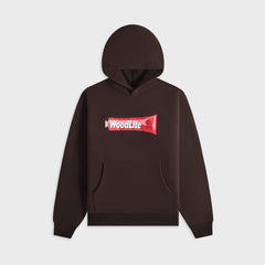 Metalwood Woodlite Hooded Sweatshirt - Brown