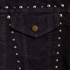 Needles Studded 14W Corduroy Jean Jacket  - Black