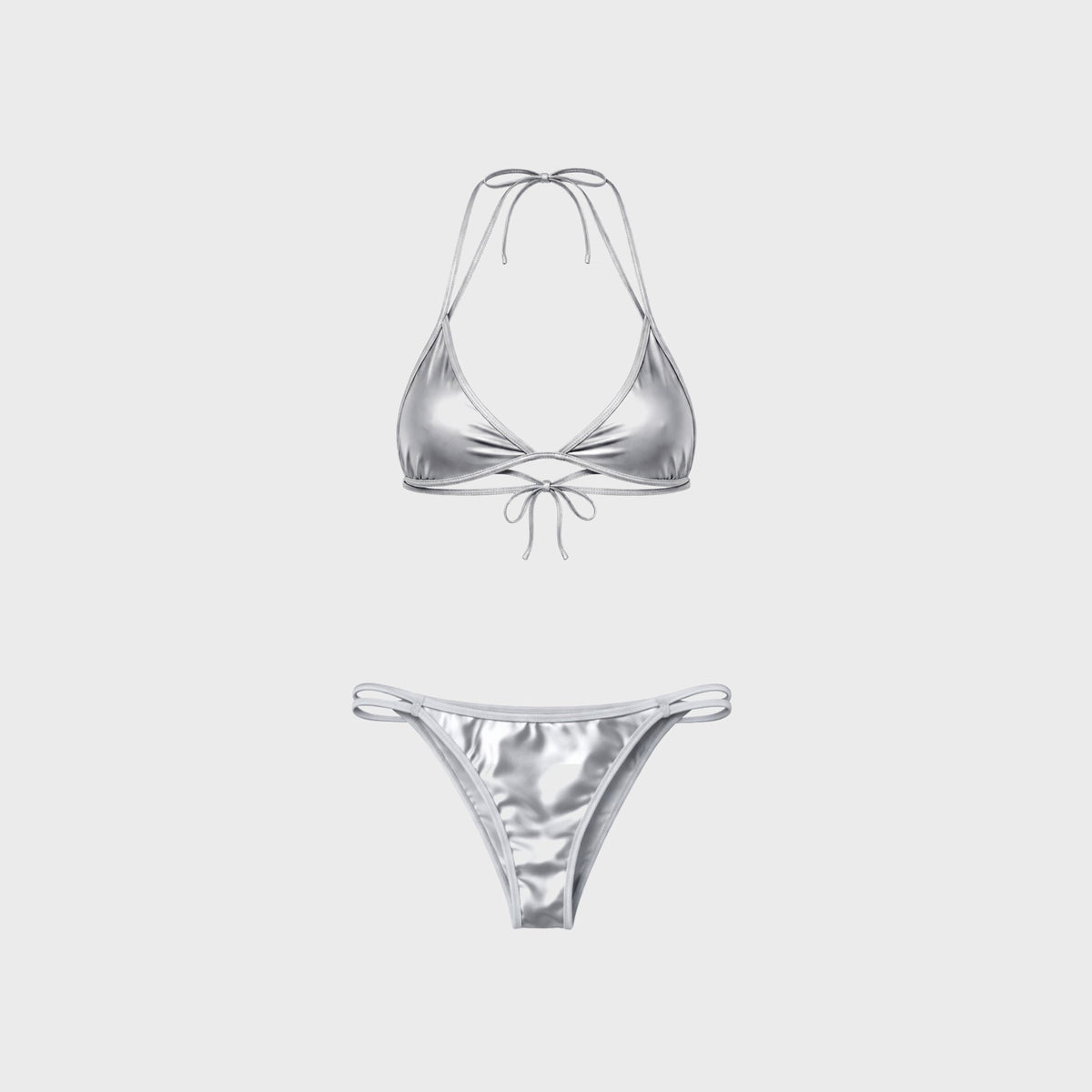 Naranja Furcado Bent Set - Silver