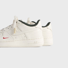 Kith for Nike GS Air Force 1 - Phantom / Black Spruce / Varsity Red