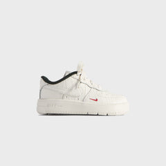 Kith for Nike TD Air Force 1 - Phantom / Black Spruce / Varsity Red