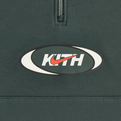 Kith Kids for Nike Quarter Zip Hoodie - Black Spruce