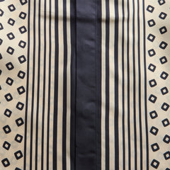 Orlebar Brown Maitan Silk Lumina Shirt - Latte / Night Iris