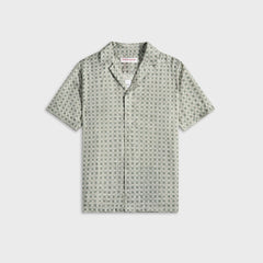 Orlebar Brown Maitan Silk Solstice Shirt - Latte