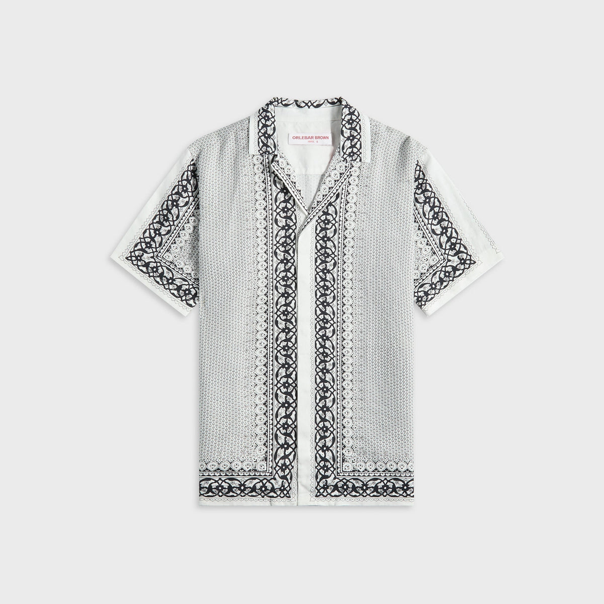 Orlebar Brown Maitan Linen Gild Shirt - White Sand