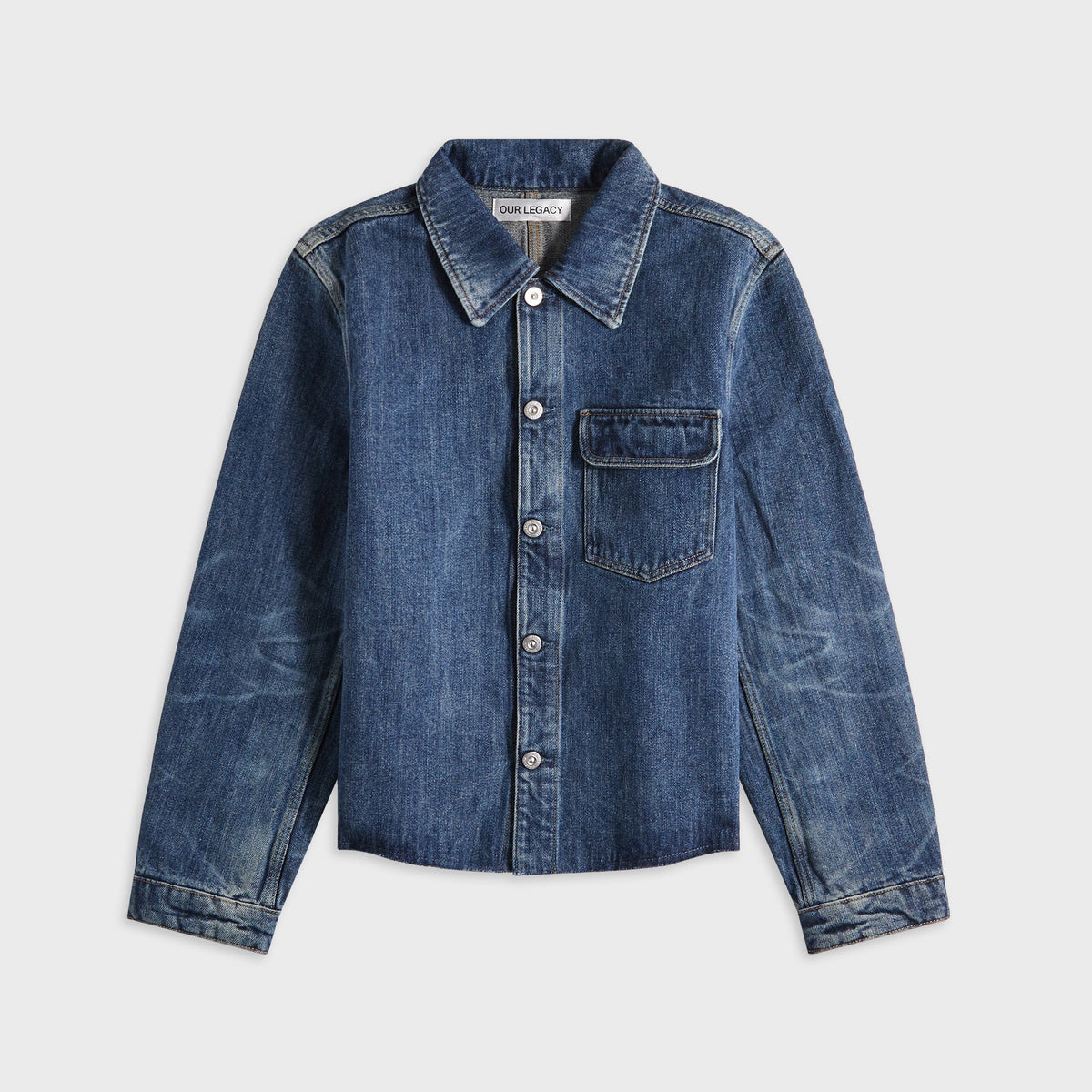 Our Legacy Cut Rebirth Jacket - Road Worn Rope Twill